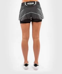 Alternative view of UFC Venum Authentic Fight Night Women's Shorts - Short Fit - Black
