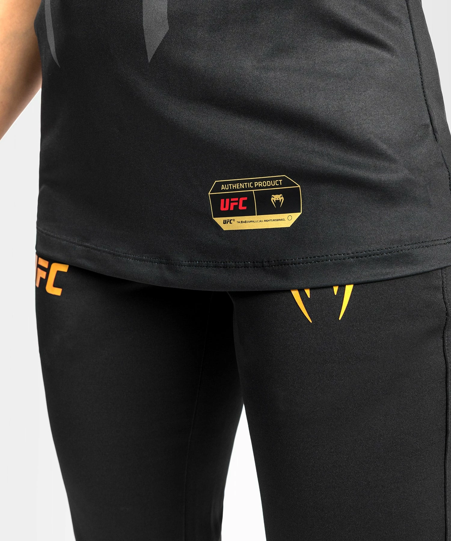 UFC Venum Authentic Fight Night 2.0 Women's Walkout Jersey - Champion 8 UFC Venum Authentic Fight Night 2.0 Women's Walkout Jersey - Champion - Image 6