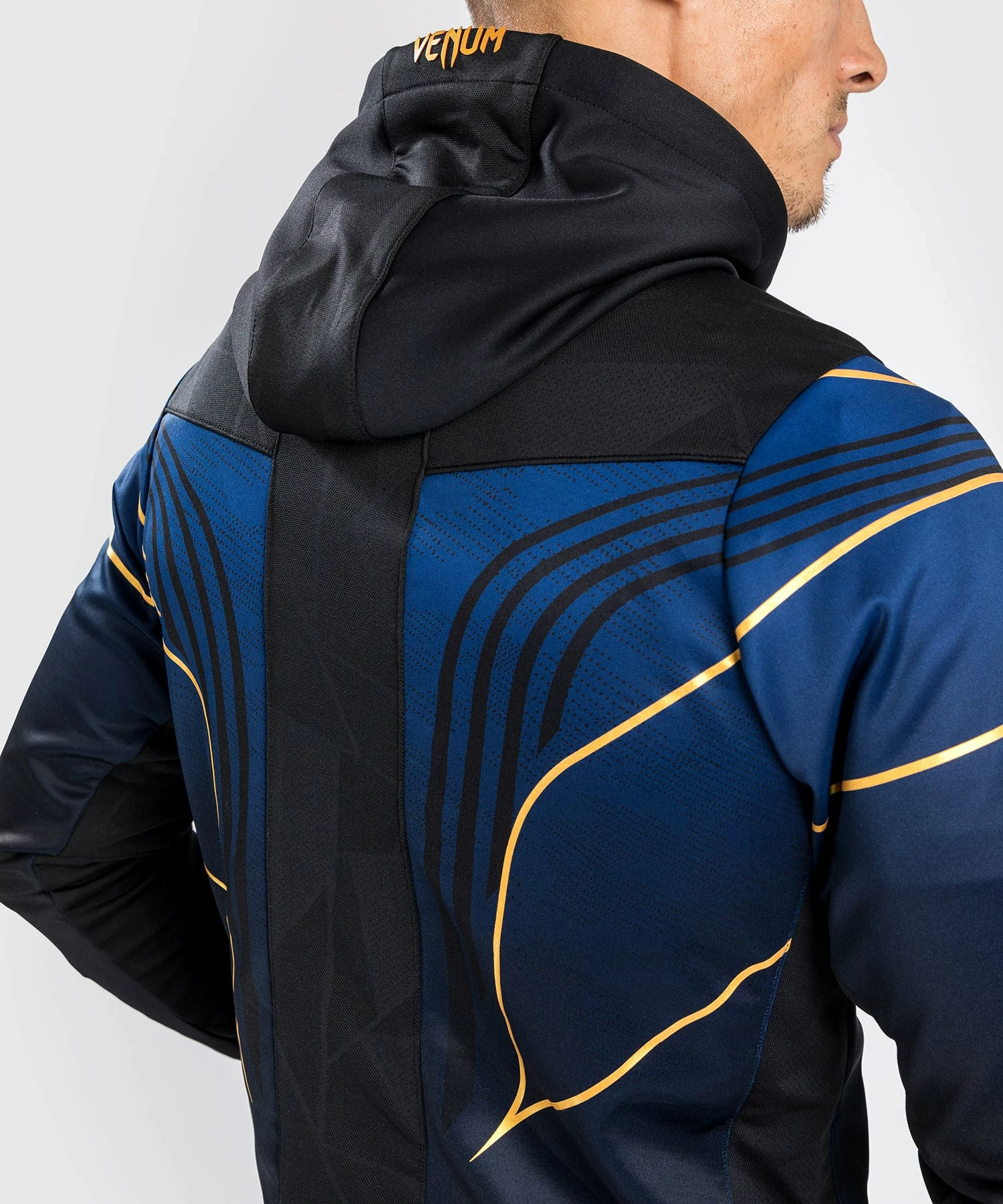 CSD FASHION UFC AUTHENTIC FIGHT NIGHT 2.0 KIT BY VENUM MEN'S WALKOUT HOODIE - Midnight Edition - Champion 11 CSD FASHION UFC AUTHENTIC FIGHT NIGHT 2.0 KIT BY VENUM MEN'S WALKOUT HOODIE - Midnight Edition - Champion - Image 9