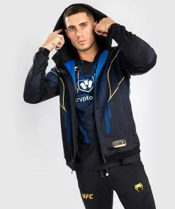 Alternative view of CSD FASHION UFC AUTHENTIC FIGHT NIGHT 2.0 KIT BY VENUM MEN'S WALKOUT HOODIE - Midnight Edition - Champion