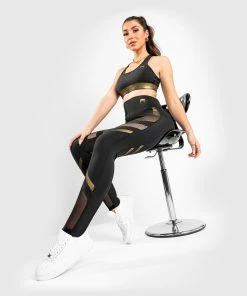Alternative view of Venum Lightning Leggings - For Women - Black/Gold