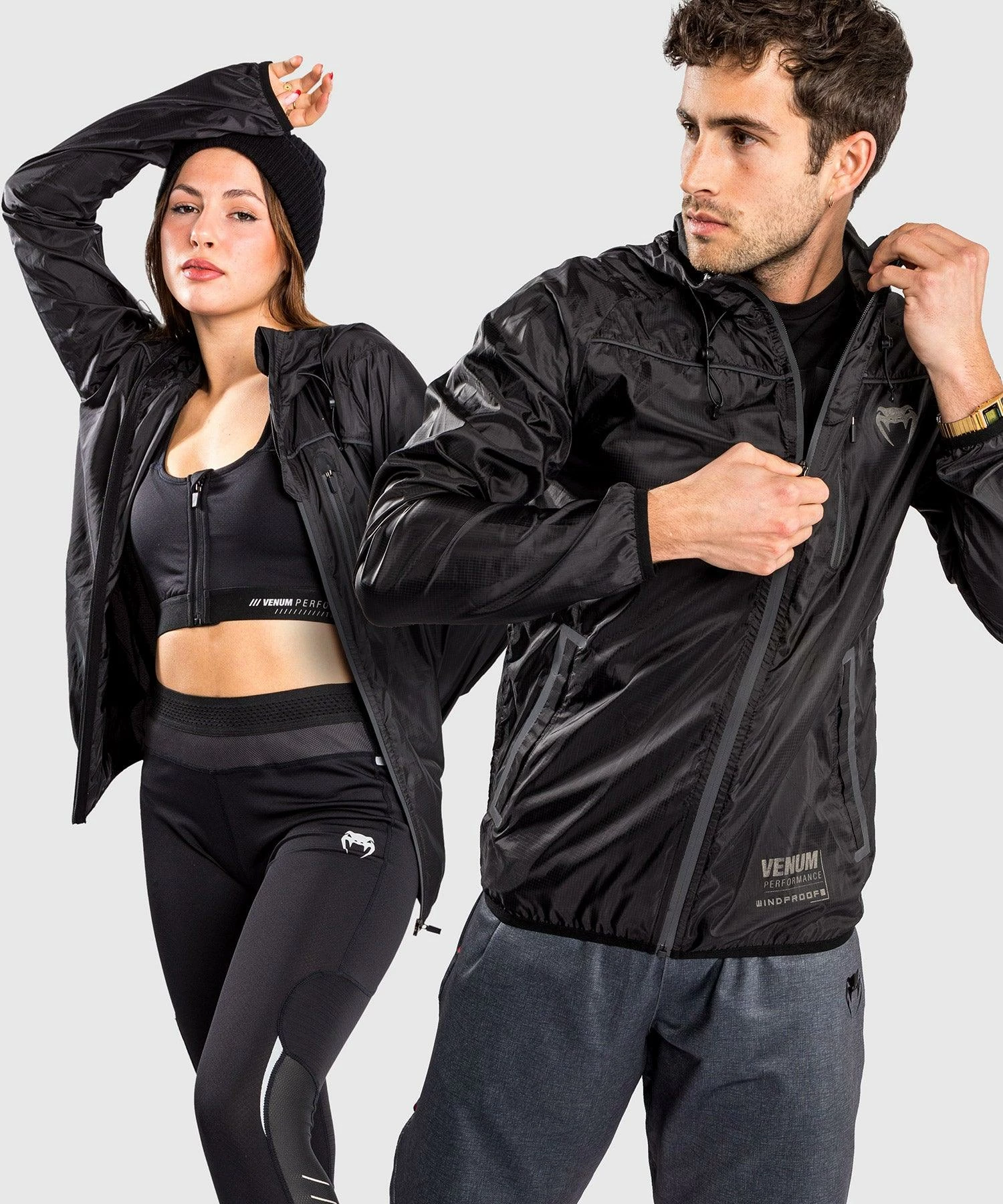 Venum Tempest 2.0 Windproof Jacket - Black 3 Venum Tempest 2.0 Windproof Jacket - Black