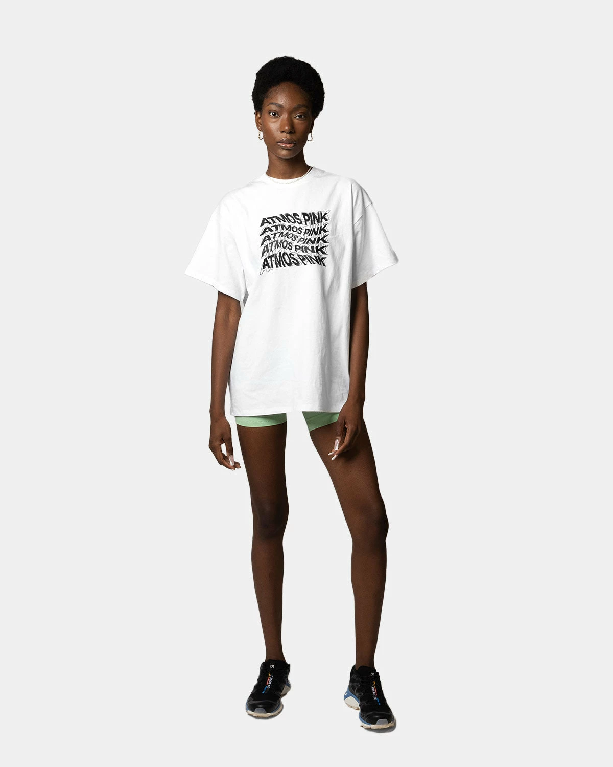 Atmos Pink Graphic Oversize T-Shirt (White) 6 Atmos Pink Graphic Oversize T-Shirt (White) - Image 4