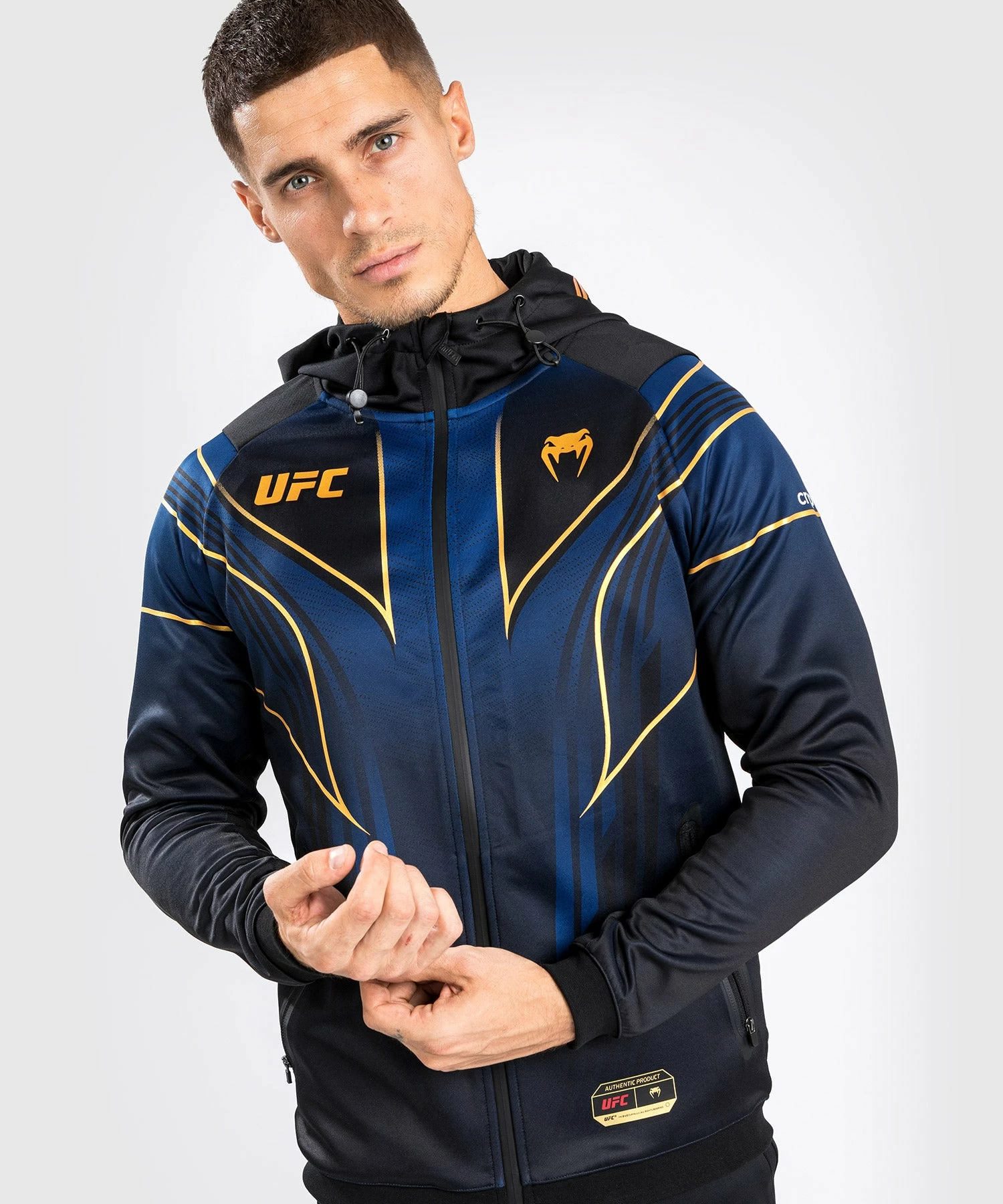 CSD FASHION UFC AUTHENTIC FIGHT NIGHT 2.0 KIT BY VENUM MEN'S WALKOUT HOODIE - Midnight Edition - Champion 3 CSD FASHION UFC AUTHENTIC FIGHT NIGHT 2.0 KIT BY VENUM MEN'S WALKOUT HOODIE - Midnight Edition - Champion