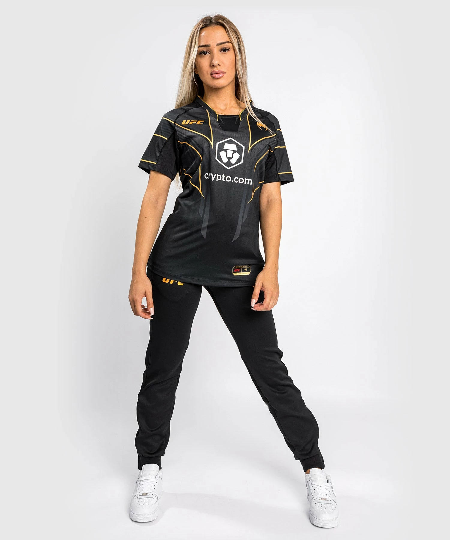 UFC Venum Authentic Fight Night 2.0 Women's Walkout Jersey - Champion 5 UFC Venum Authentic Fight Night 2.0 Women's Walkout Jersey - Champion - Image 3