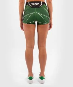 Alternative view of UFC Venum Authentic Fight Night Women's Vale Tudo Shorts - Short Fit - Green