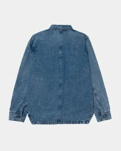 Alternative view of Caterpillar + Colour Plus Co Denim Utility Button Front Shirt Jacket (VTD Medium)