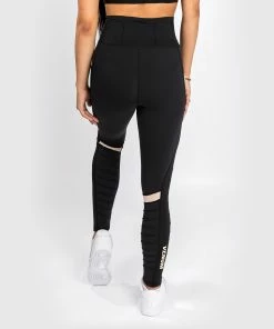 Alternative view of Venum Moto Leggings - For Women - Black/Sand