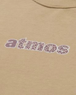 Atmos USA Albino & Preto X Atmos Crewneck Sweatshirt (Beige) -Venum Shop AP ATM CREW BEG2
