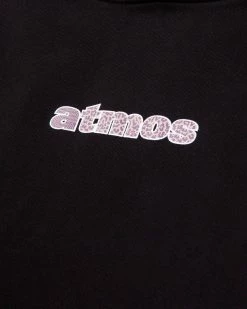 Alternative view of Atmos USA Albino & Preto X Atmos Hooded Sweatshirt (Black)