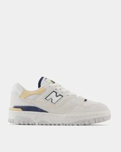 New Balance W BB550 (Sea Salt | NB Navy)