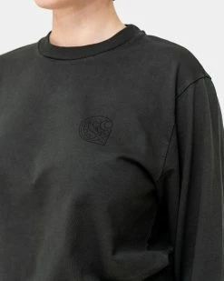 Alternative view of Carhartt WIP W Long Sleeve C Tee (Vulcan)