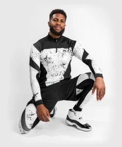 Alternative view of Venum G-Fit Marble Dry Tech Long Sleeves Zip Collar - Marble