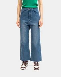 Atmos Pink Cut Denim Pants (Blue)