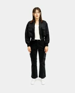 Atmos Pink Corduroy Cargo Pants (Black)