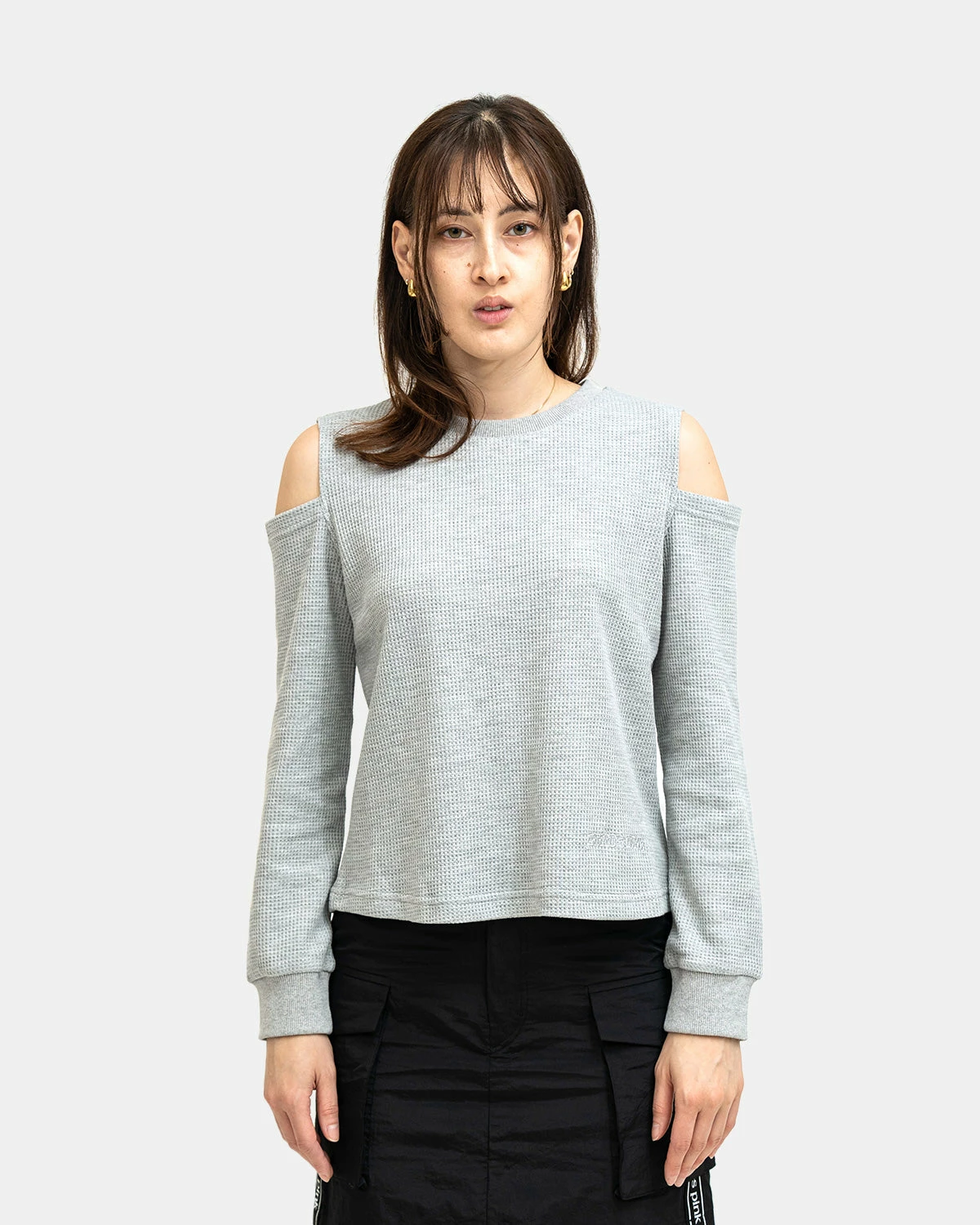 Atmos Pink Waffle Cut Top (Grey) 3 Atmos Pink Waffle Cut Top (Grey)