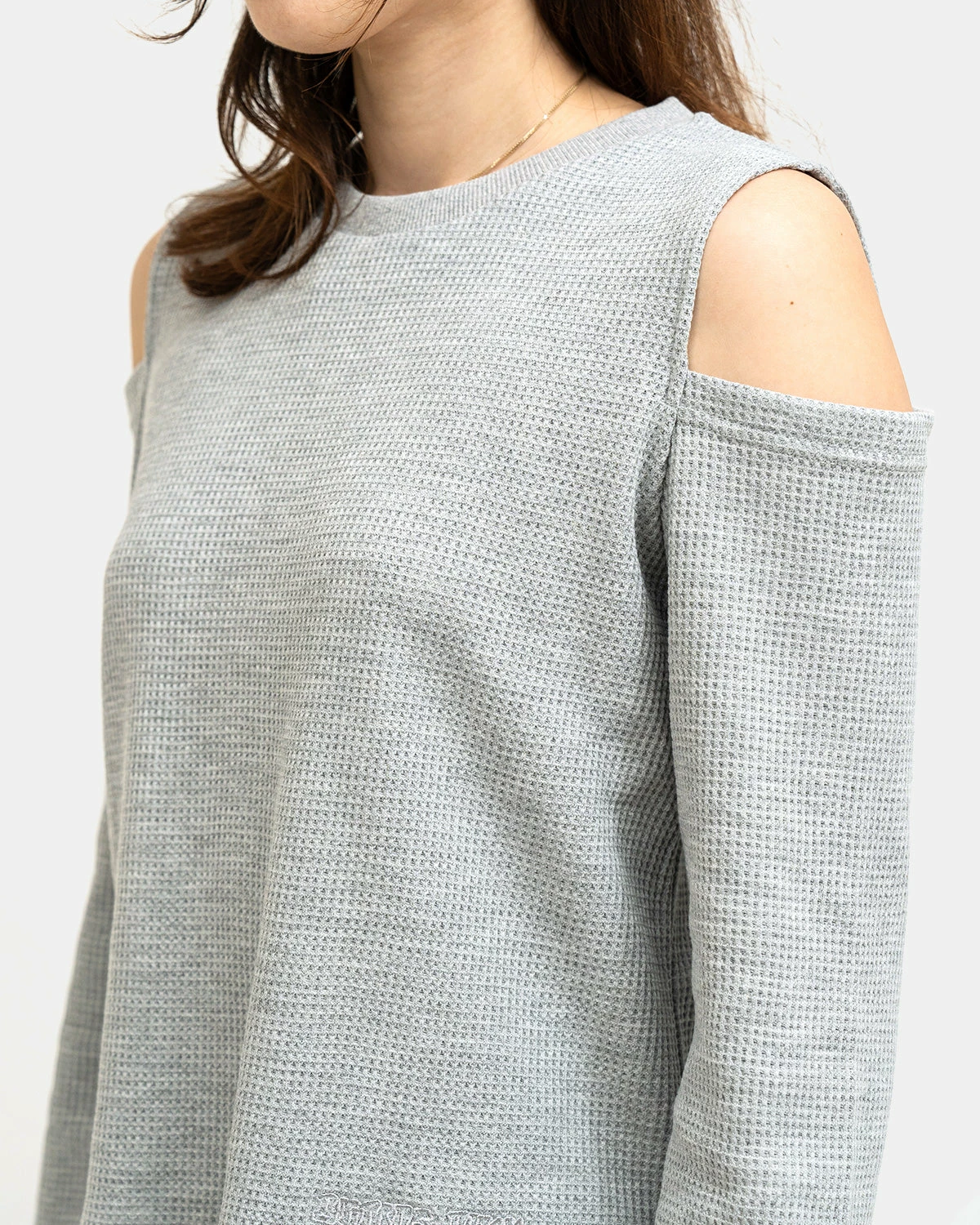 Atmos Pink Waffle Cut Top (Grey) 4 Atmos Pink Waffle Cut Top (Grey) - Image 2