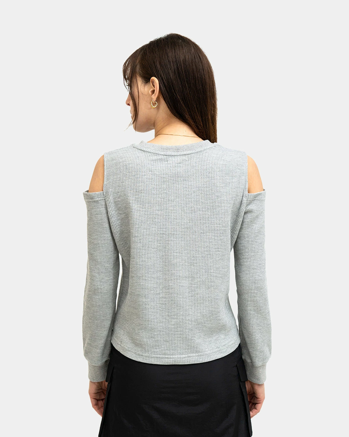 Atmos Pink Waffle Cut Top (Grey) 5 Atmos Pink Waffle Cut Top (Grey) - Image 3