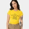 OMIGHTY OG Fucking Sunshine Baby Tee (Yellow) -Venum Shop SS 08280