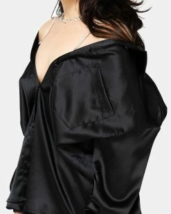 Alternative view of Atmos Pink Satin Colored Shirt (Black)