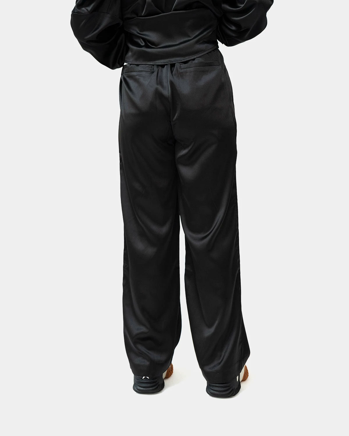 Atmos Pink Satin Colored Pants (Black) 4 Atmos Pink Satin Colored Pants (Black) - Image 2