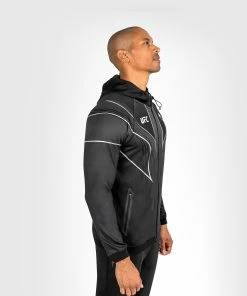 Alternative view of UFC Venum Personalized Authentic Fight Night 2.0 Men's Walkout Hoodie - Black