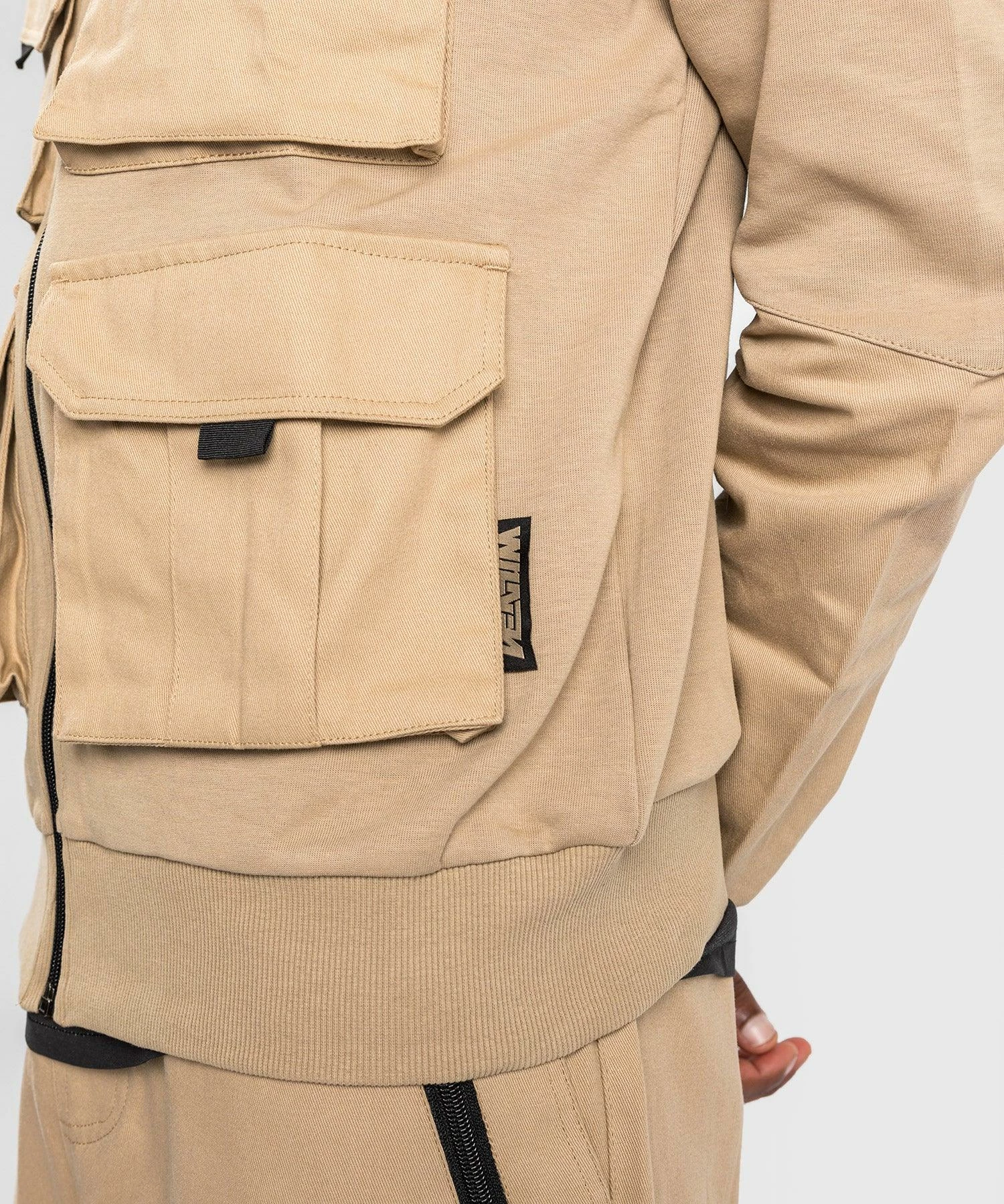 Venum Cargo Track Jacket - Sand 8 Venum Cargo Track Jacket - Sand - Image 6