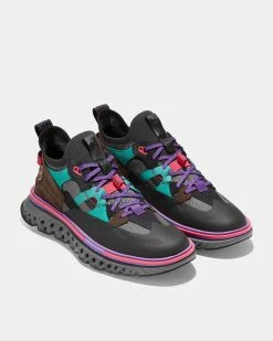 Alternative view of Staple Pigeon X Cole Haan 5.ZERØGRAND WRK FF (Carbon | Teal)