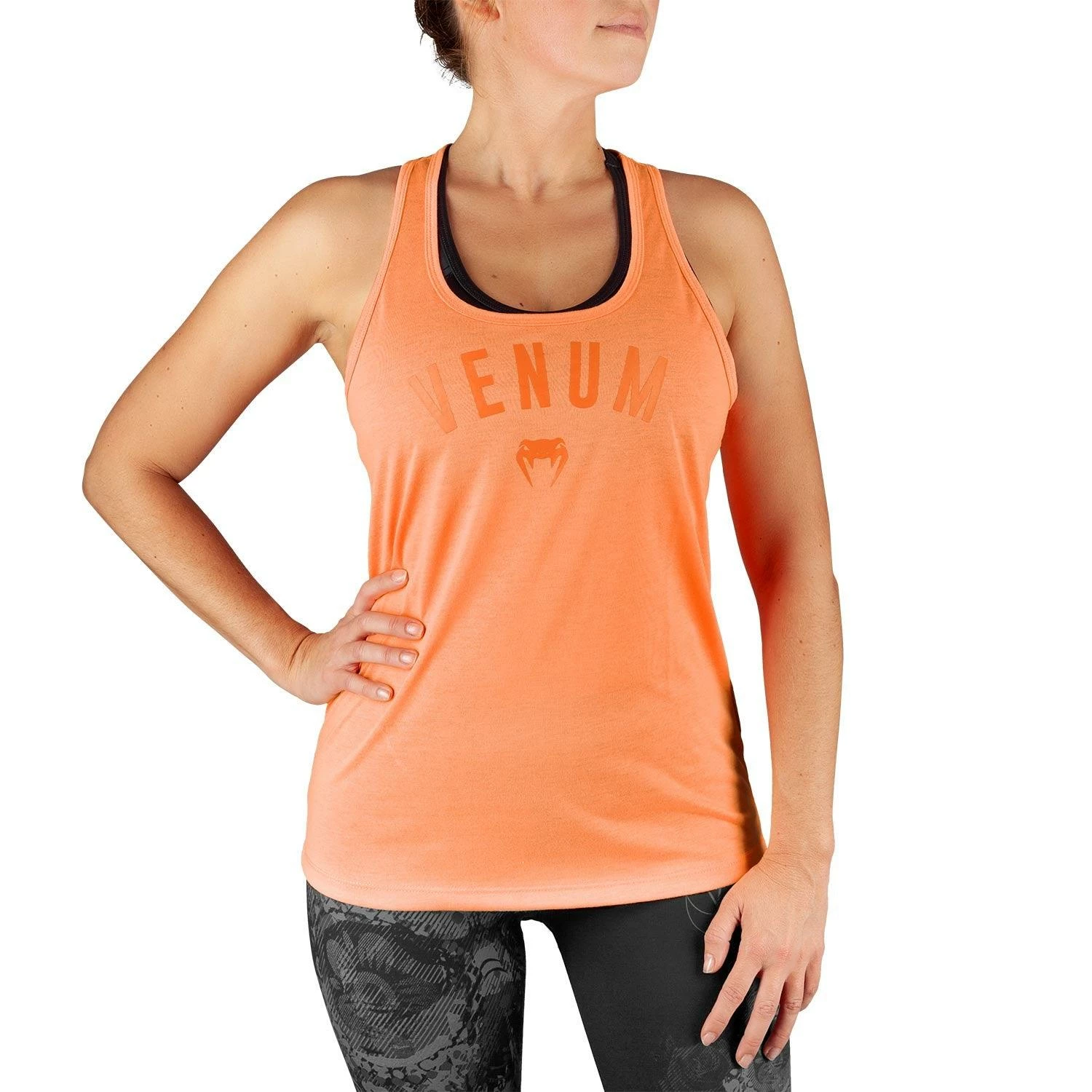 Venum Classic Tank Top - For Women - Neo Orange 3 Venum Classic Tank Top - For Women - Neo Orange