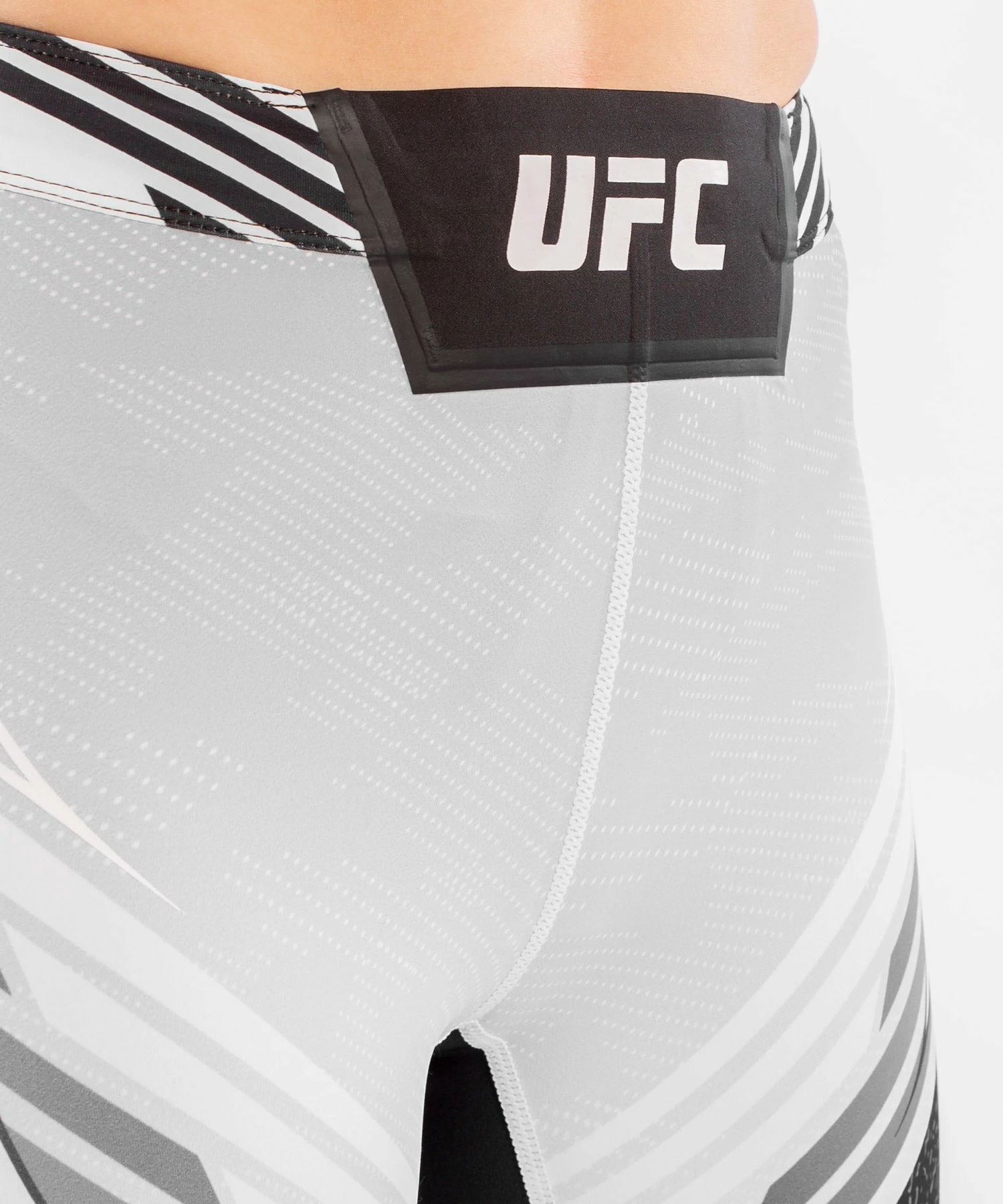 UFC Venum Authentic Fight Night Women's Vale Tudo Shorts - Long Fit - White 7 UFC Venum Authentic Fight Night Women's Vale Tudo Shorts - Long Fit - White - Image 5