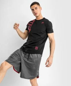 Alternative view of UFC Venum Authentic Fight Week Men's 2.0 Short Sleeve T-Shirts - Black/Red