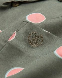 Honor The Gift Co Century Camp S/S Button-Up (Green | Polkadot) 8 Honor The Gift Co Century Camp S/S Button-Up (Green | Polkadot) -Venum Shop honor the gift HTG220123 GRN 03