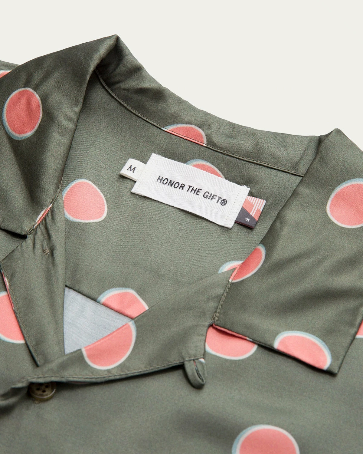 Honor The Gift Co Century Camp S/S Button-Up (Green | Polkadot) 6 Honor The Gift Co Century Camp S/S Button-Up (Green | Polkadot) - Image 4