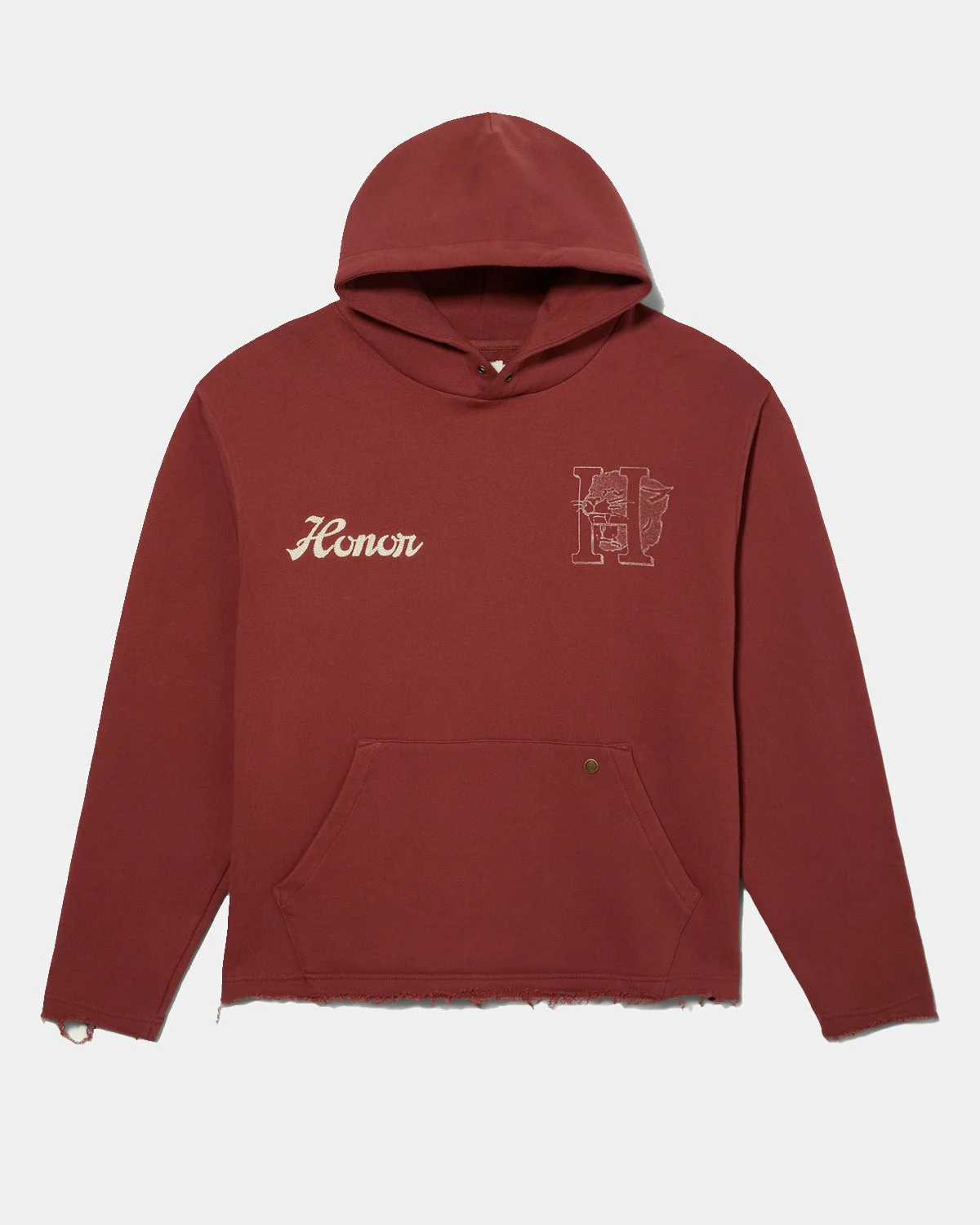 Honor The Gift Co Mascot Hoodie (Maroon) 3 Honor The Gift Co Mascot Hoodie (Maroon)