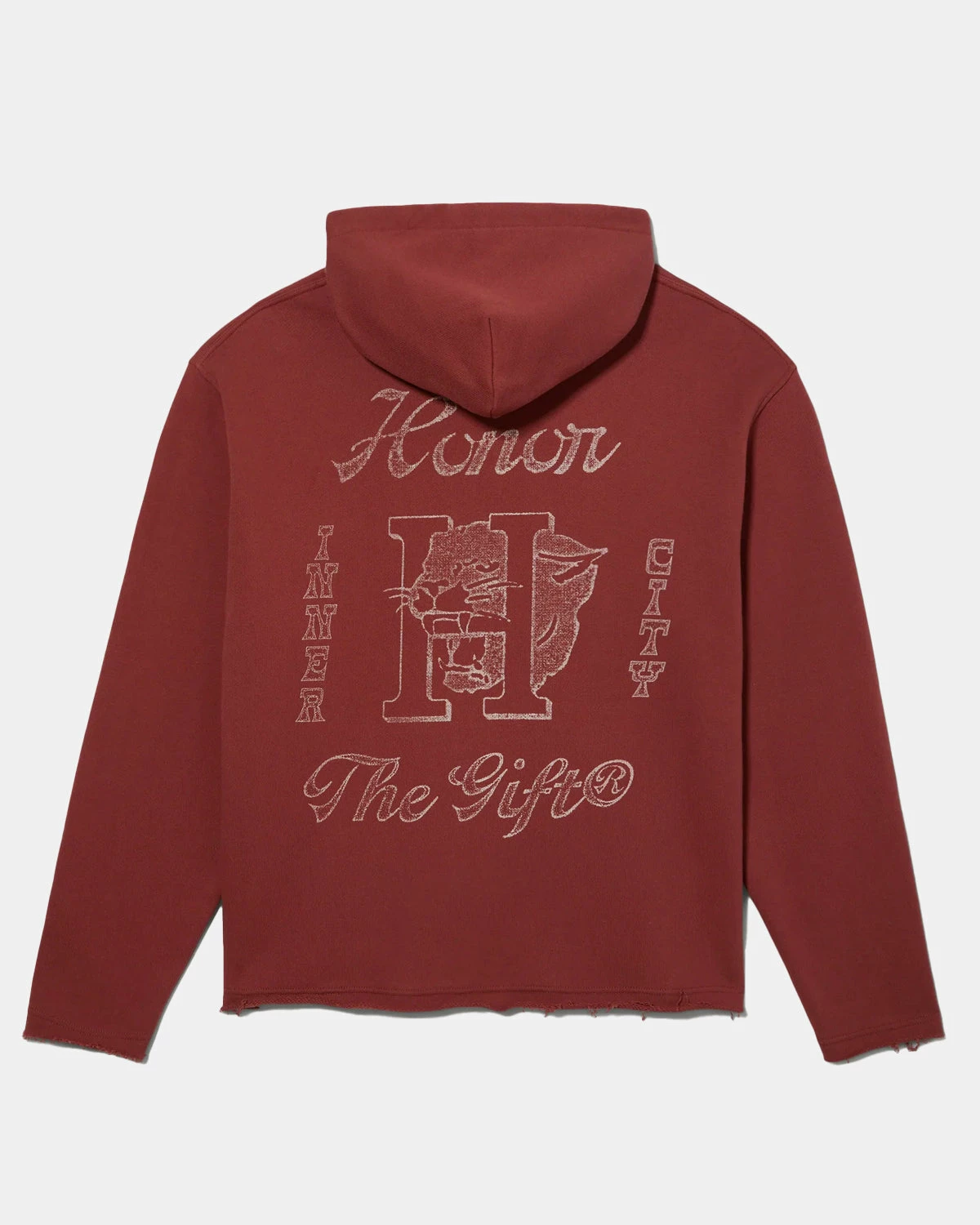 Honor The Gift Co Mascot Hoodie (Maroon) 4 Honor The Gift Co Mascot Hoodie (Maroon) - Image 2