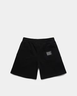 Alternative view of Chinatown Market Smiley Good And Evil Sweatshorts (Black)