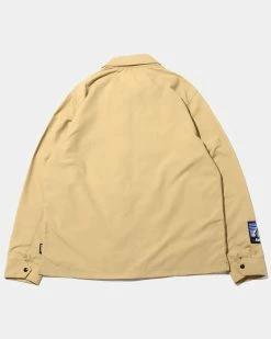 Alternative view of Atmos USA Atmos Nylon Padded Zip Shirt (Beige)