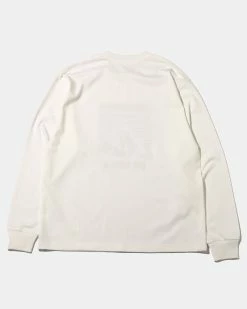 Alternative view of Atmos USA Atmos Mountain Logo Long Sleeve (White)