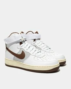 Alternative view of Nike Air Force 1 '07 High (White | Lt Chocolate)