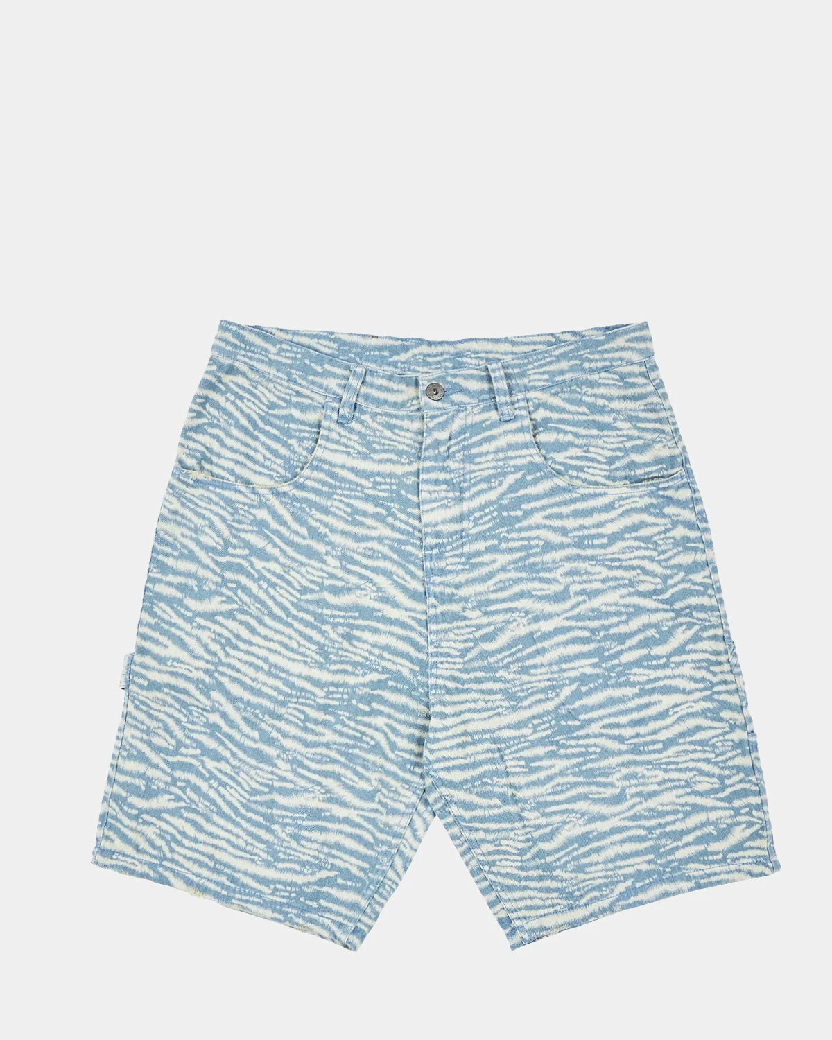 Pleasures Saturn Denim Short (Blue) 3 Pleasures Saturn Denim Short (Blue)