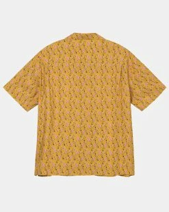 Alternative view of Stüssy Paisley Tears Shirt (Mustard)