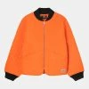 Stüssy S Quilted Liner Jacket (Orange) 1 Stüssy S Quilted Liner Jacket (Orange) -Venum Shop stussy 115670 01